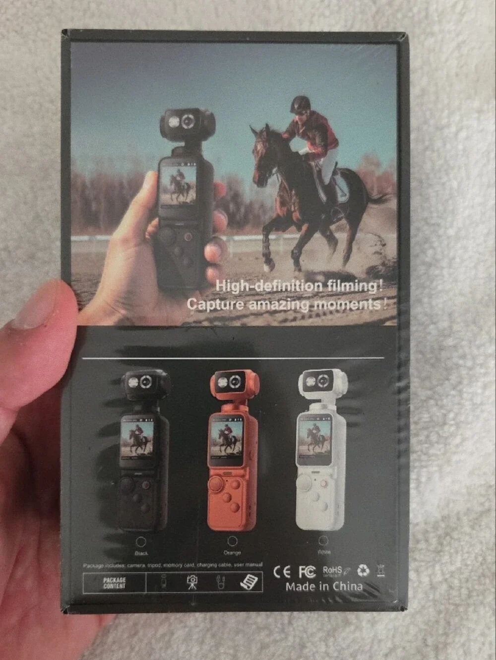 Handheld Camera 4K Ultra HD — Black